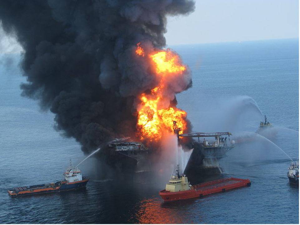 Drilling rig accident -Gulf of Mexico mod