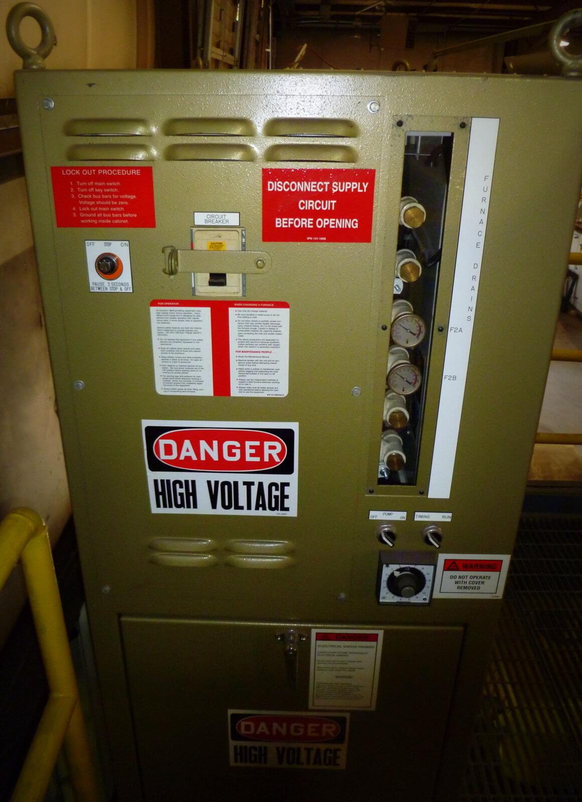 Induction Melting Furnace ELECTRIC CONTROLS