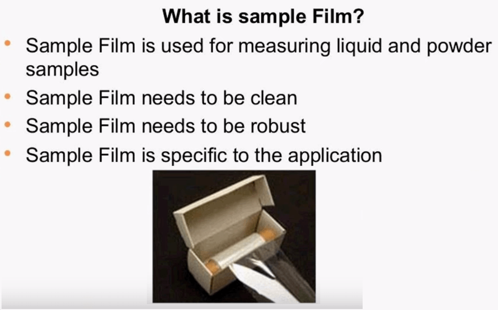 xrf sample film thickeness