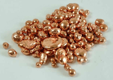 Copper beads