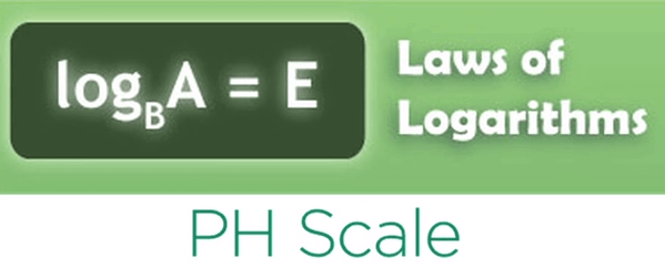 pH scale is logarithmic