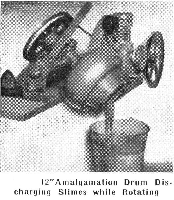 Amalgamation Drum Discharging