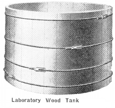 Laboratory Wood Tank