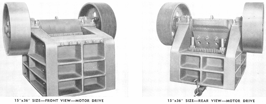 small-jaw-crusher-motor-drive