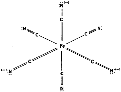ferrocyanide-bond