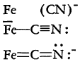 ferrocyanide-resonance