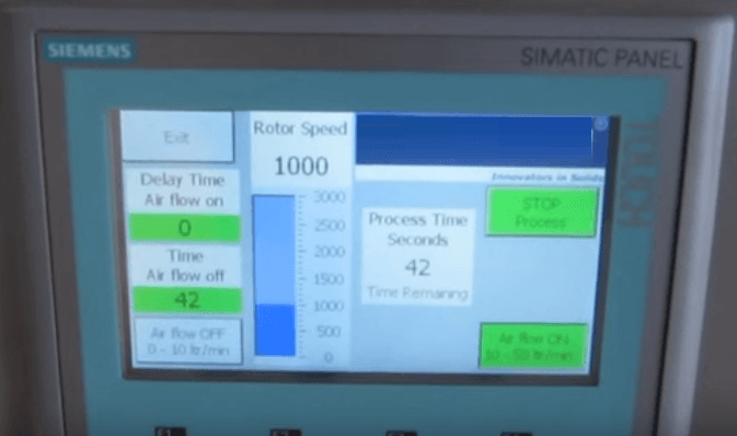 laboratory flotation cell agitator-rotor speed control panel