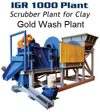 scrubber trommel gold washplant