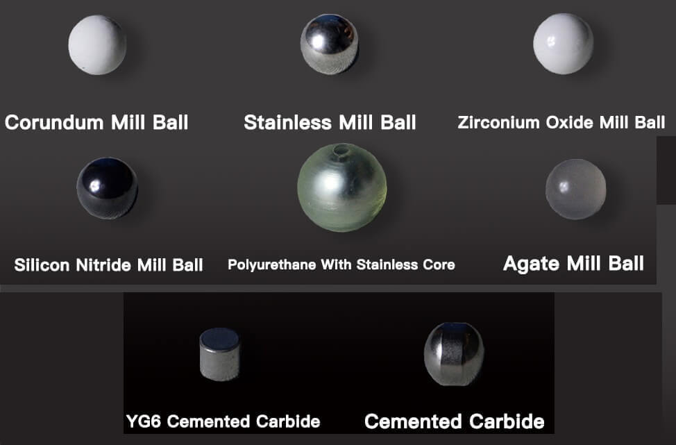 planetary ball mill balls