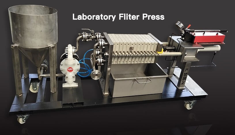 frame filter press for laboratory slurries (2)