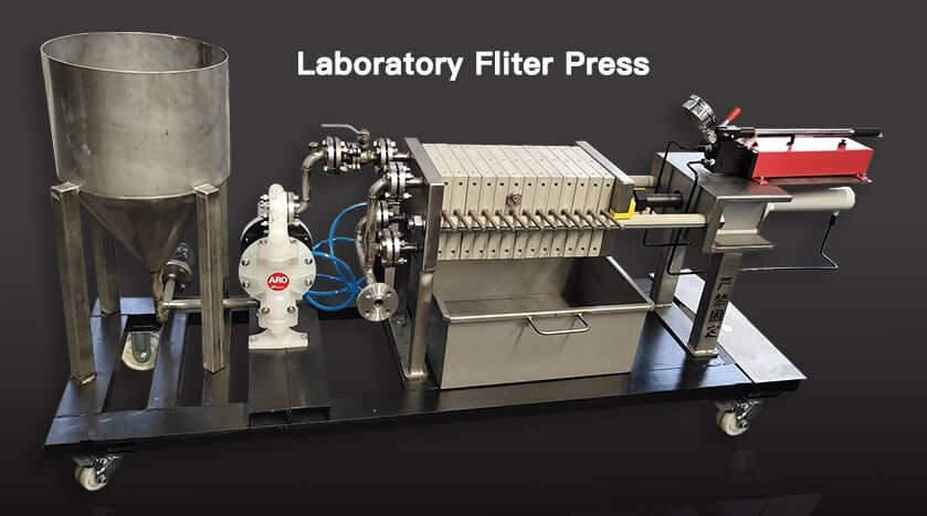 frame filter press for laboratory slurries (5)