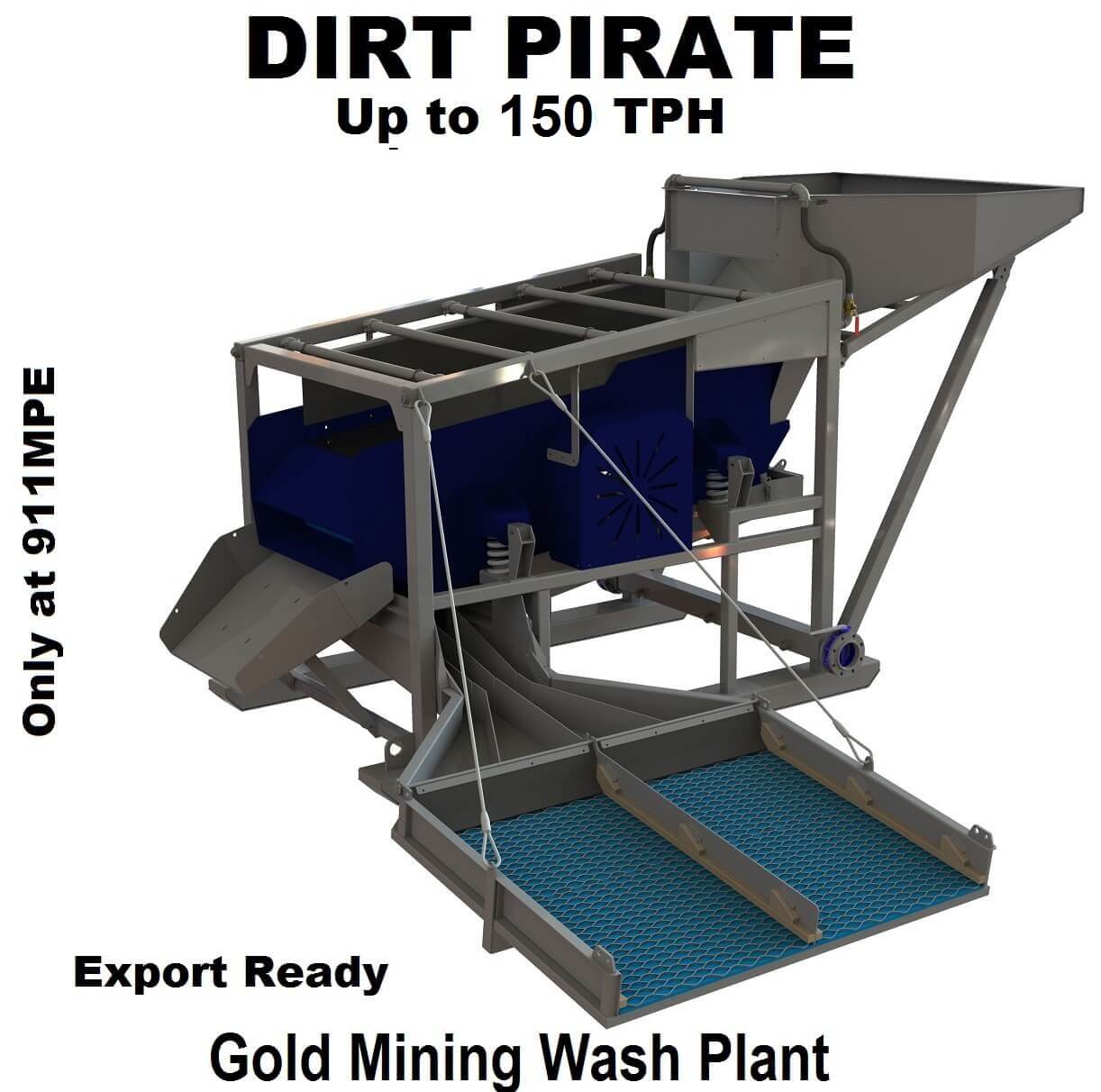 gold mining wash plant