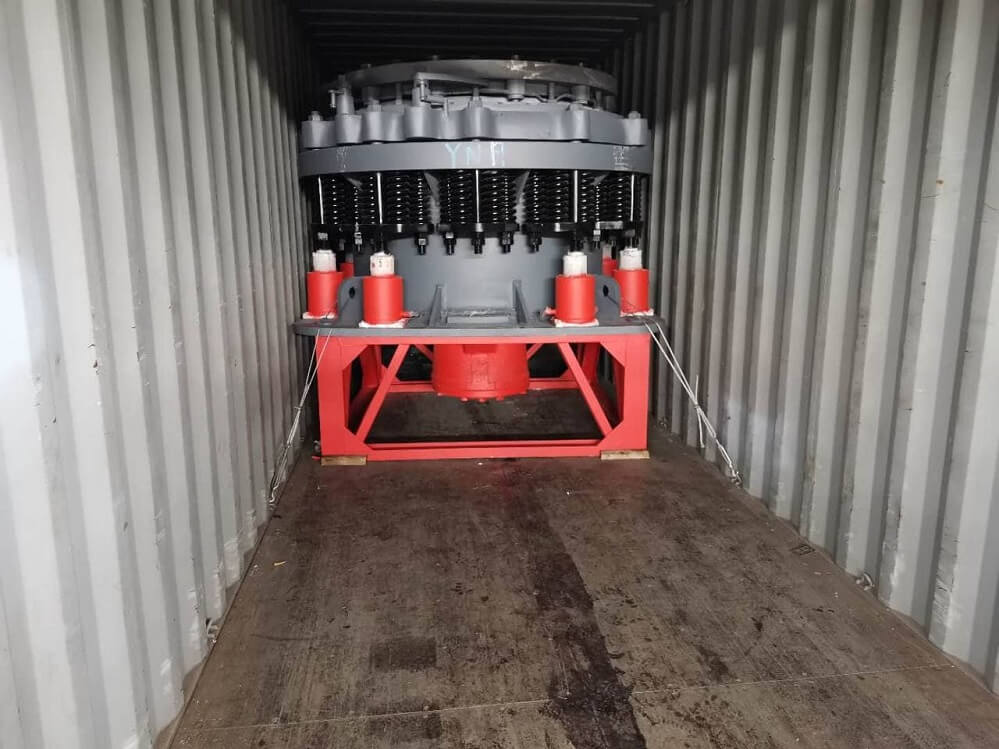 cone crusher in shipping container