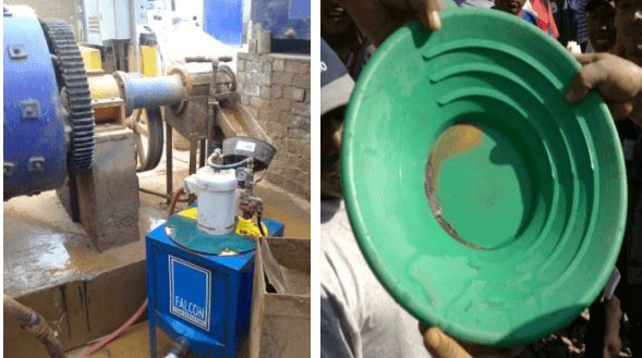 concentrador centrifugo para oro proyecto