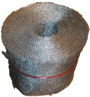 cátodo de malla de lana de acero para electrodeposición