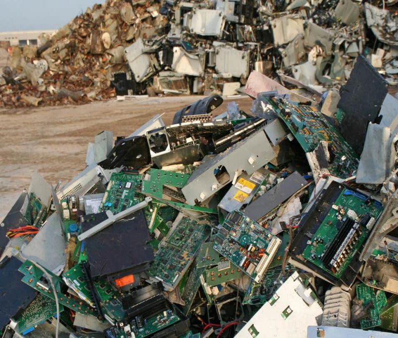 reciclaje de basura electrónica metodos