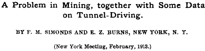 tunnel construction methods