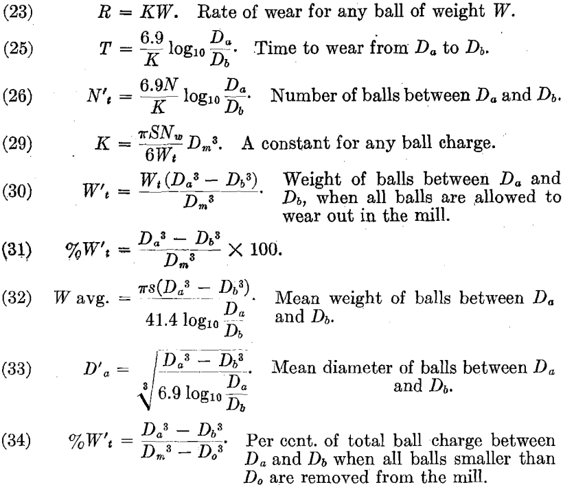 ball-mill-rate-of-wear