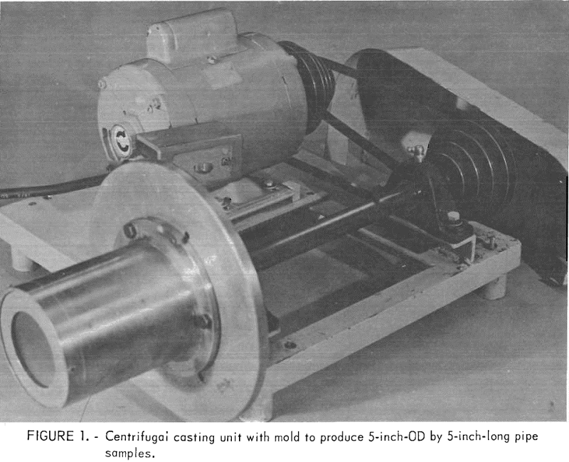 centrifugal casting unit