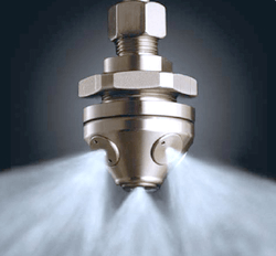 how to size a water spray systems