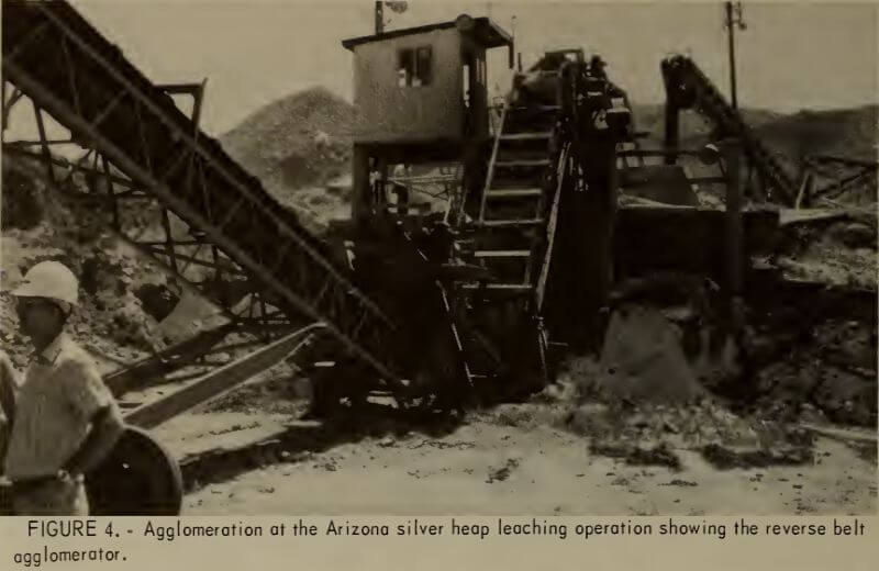 agglomeration at the arizona silver heap leaching