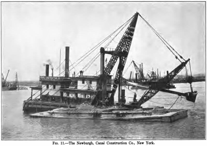 gold-dredge-canal-construction