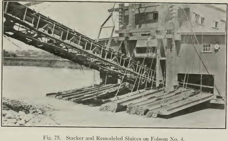 gold-dredge-stacker-and-remodeled-sluices