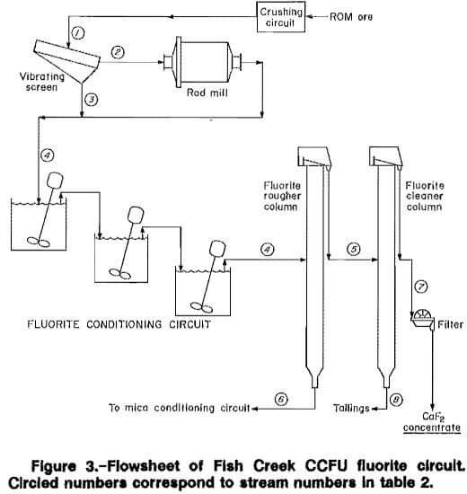column flotation flowsheet