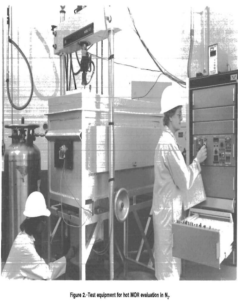 carbon-refractories test equipment