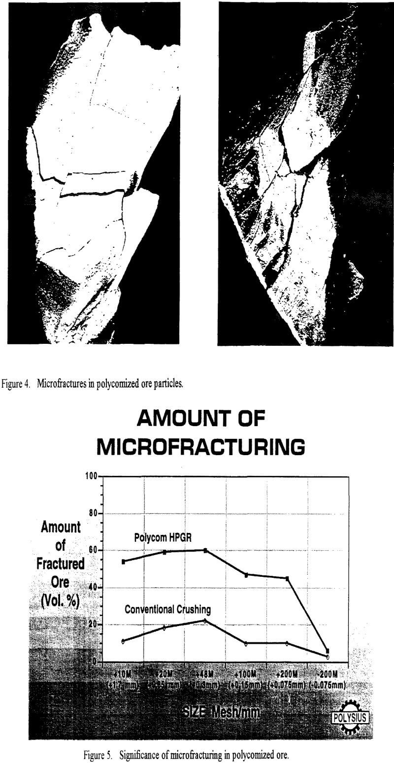 copper leaching microfractures in polycomized ore particles
