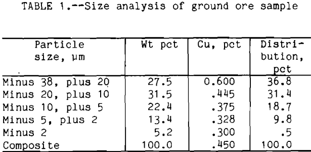 flotation-of-ores-size-analysis-of-ground-ore-sample