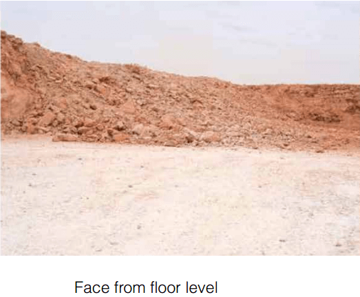 air decking improve rock blasting efficiency face from floor level