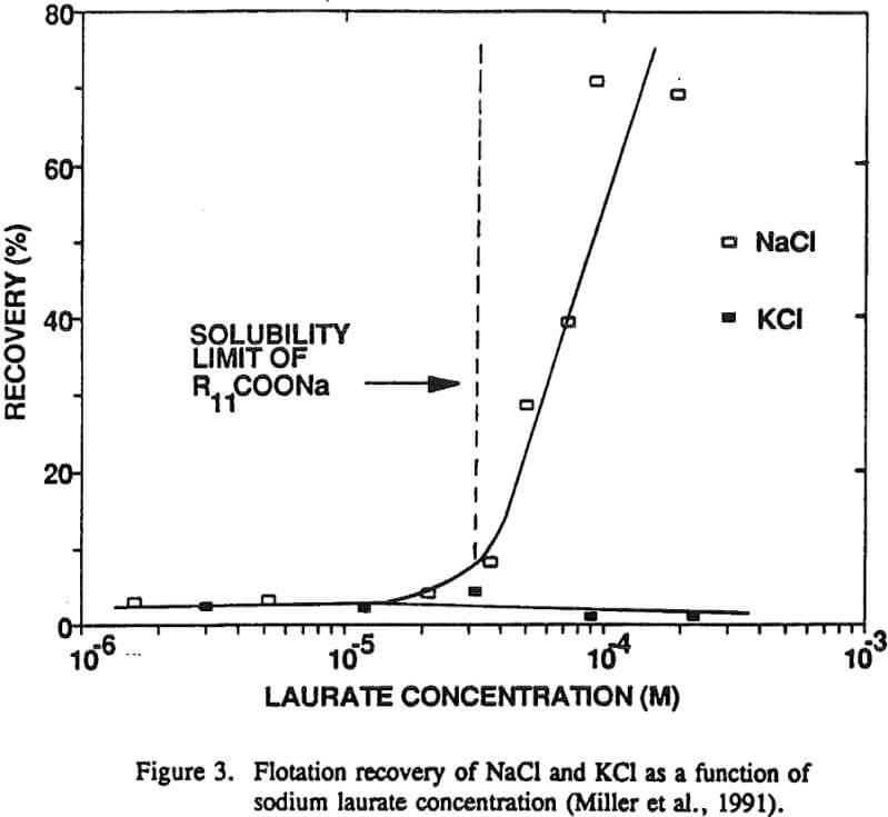 flotation adsorption of collector function