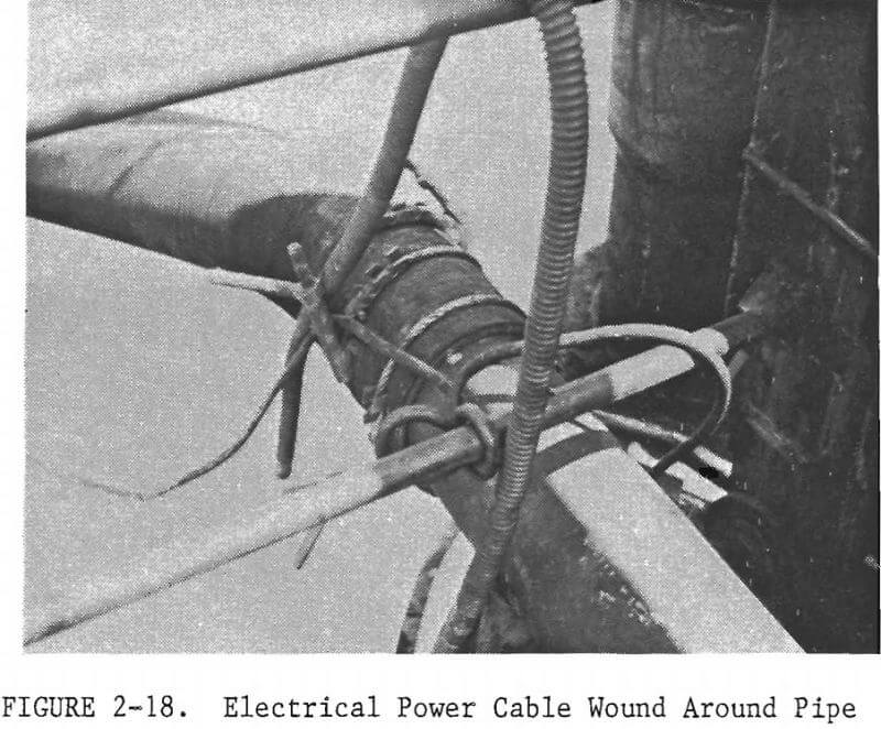 dredge electrical power cable
