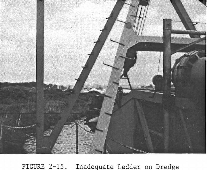 dredge inadequate ladder