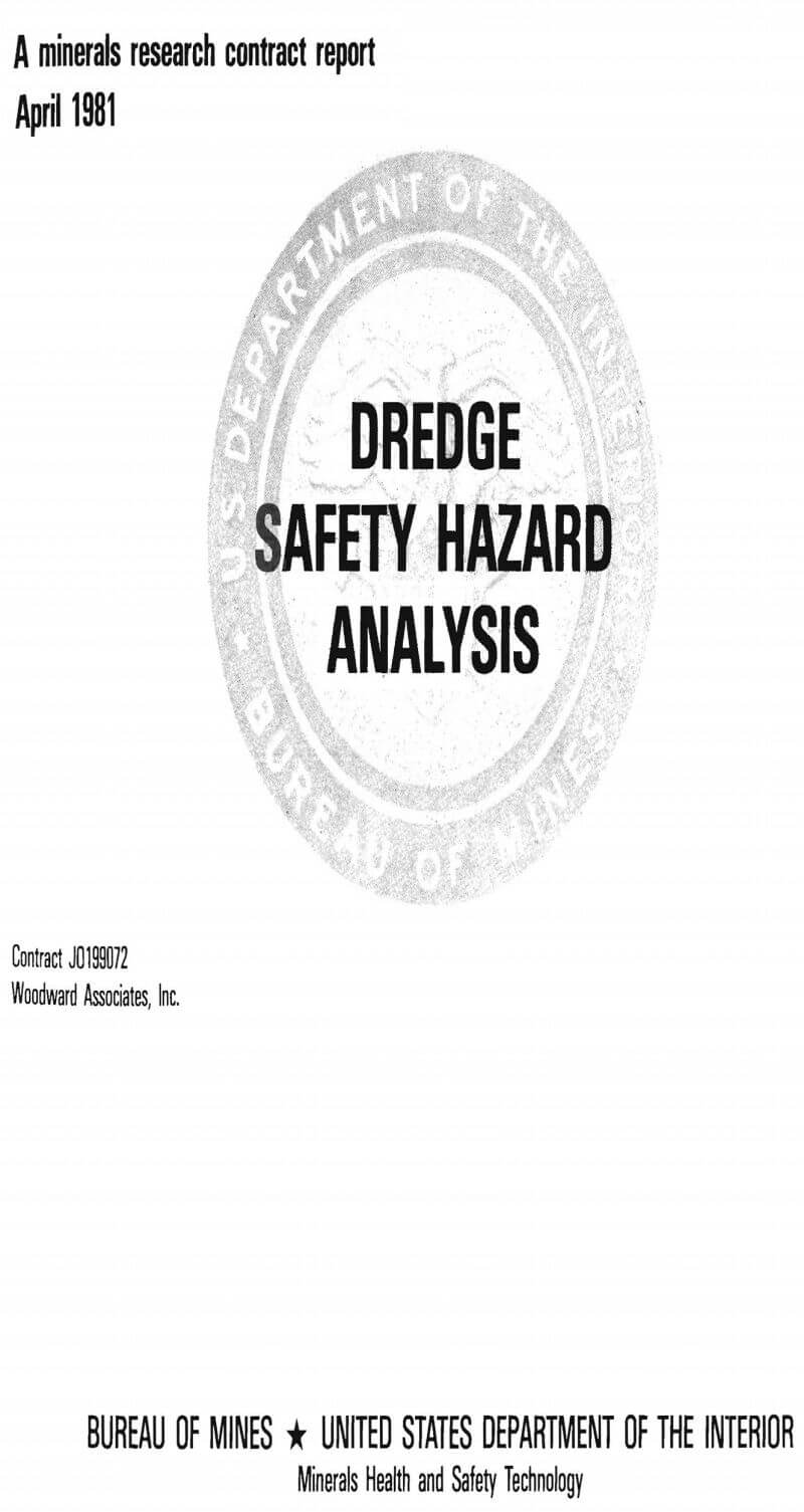dredge safety hazard analysis