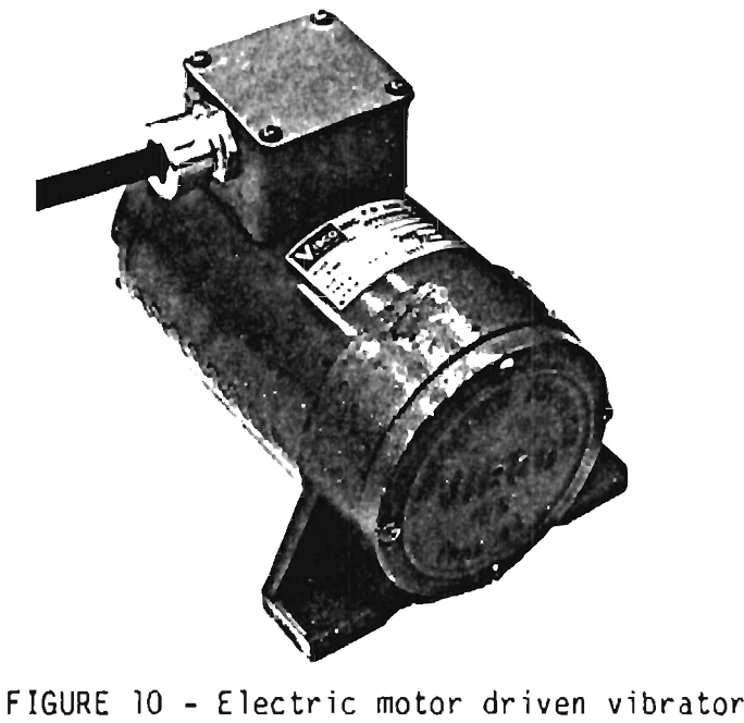 electric motor driven vibrator