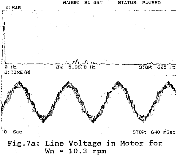 sag mill line voltage in motor