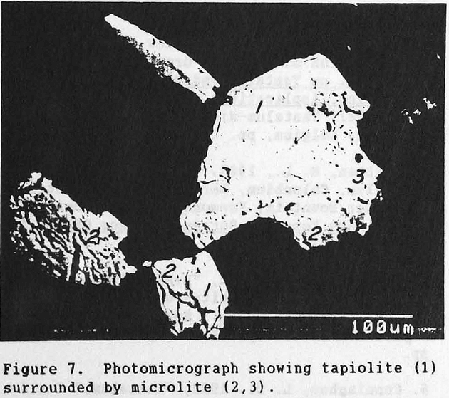 wyoming-pegmatites photomicrograph