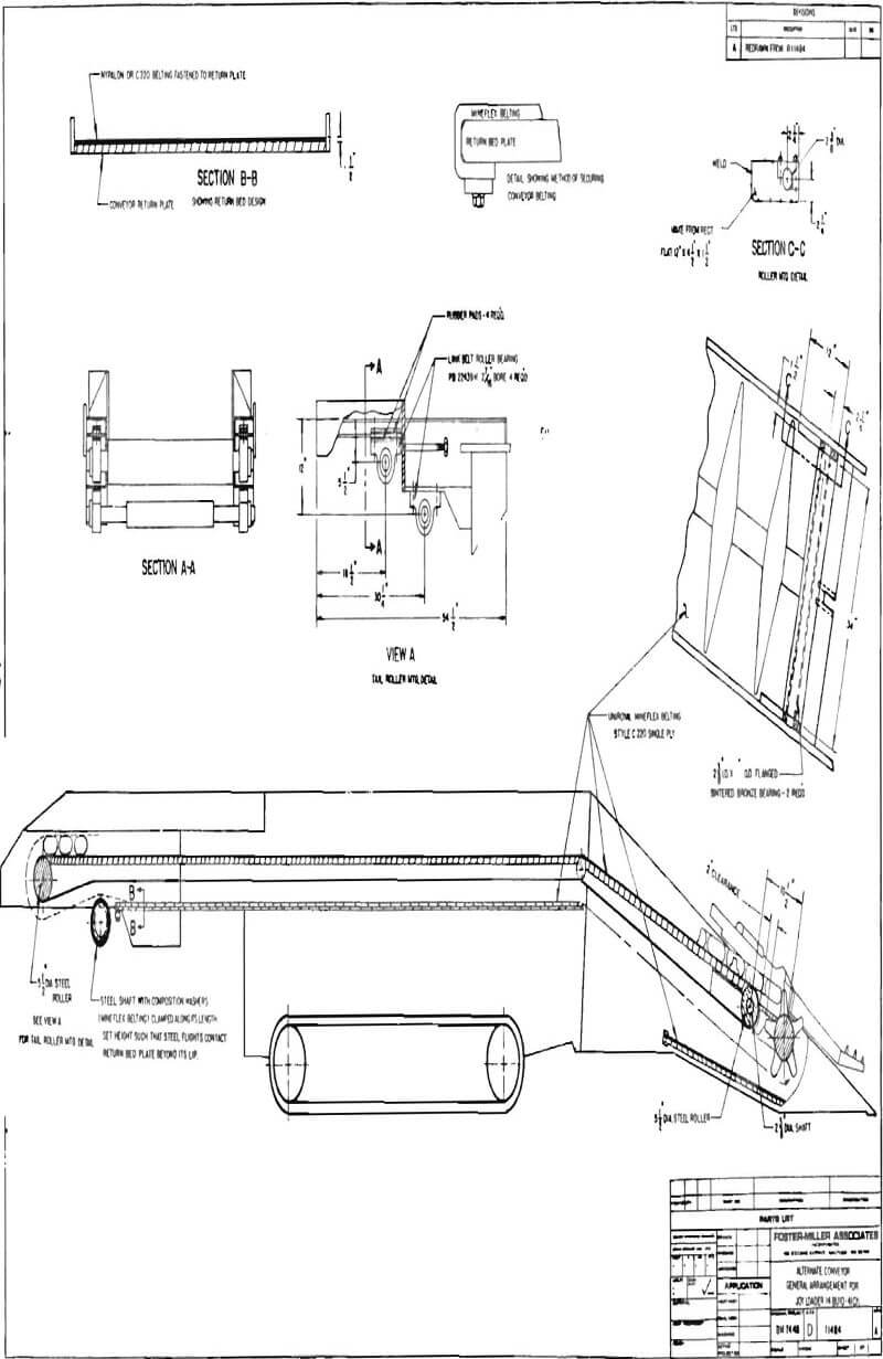 conveyor design detail