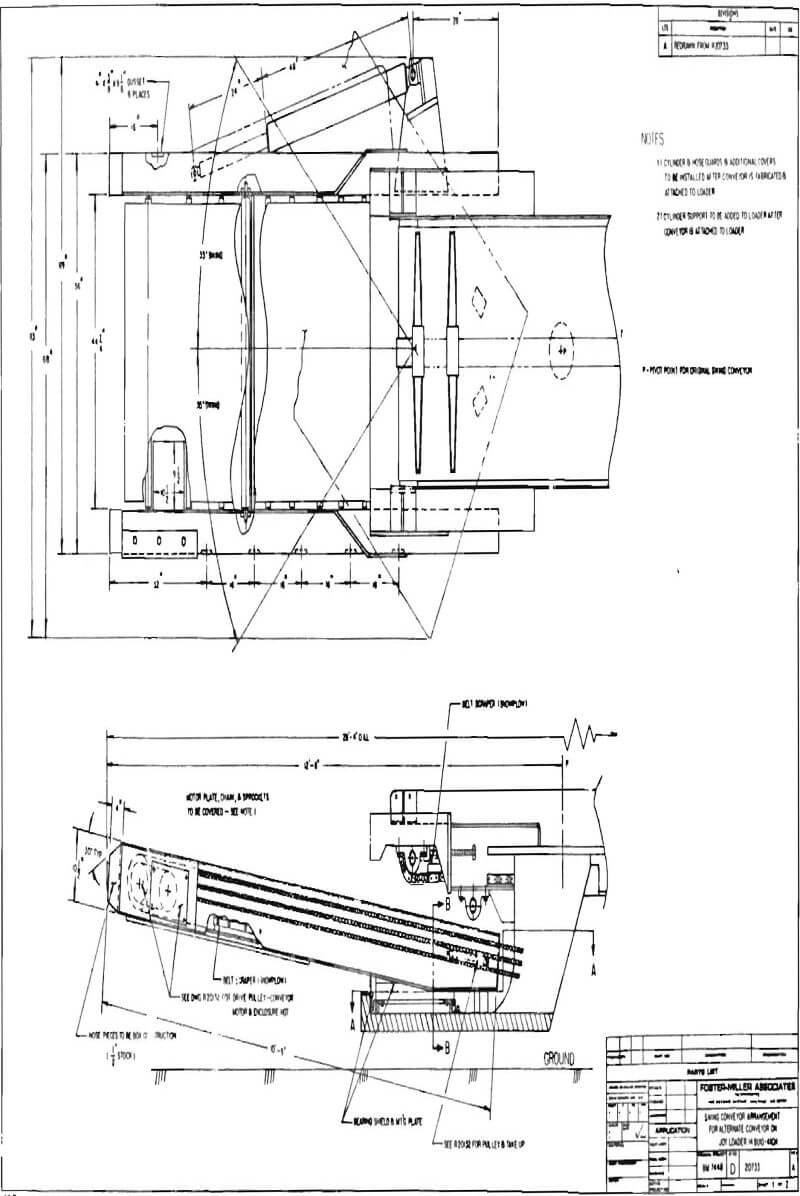 conveyor design details