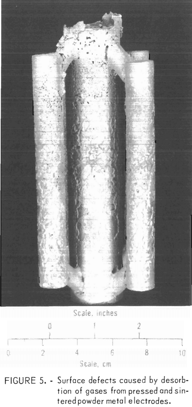 molybdenum casting metal electrode