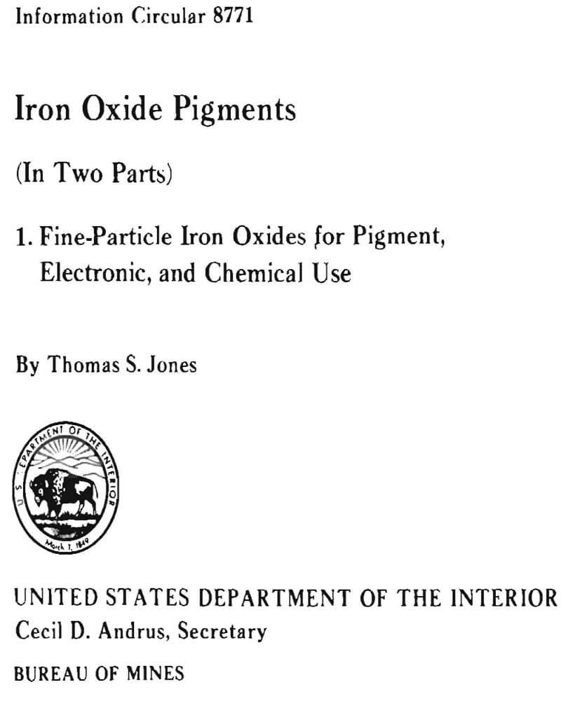 iron oxide pigments-ii
