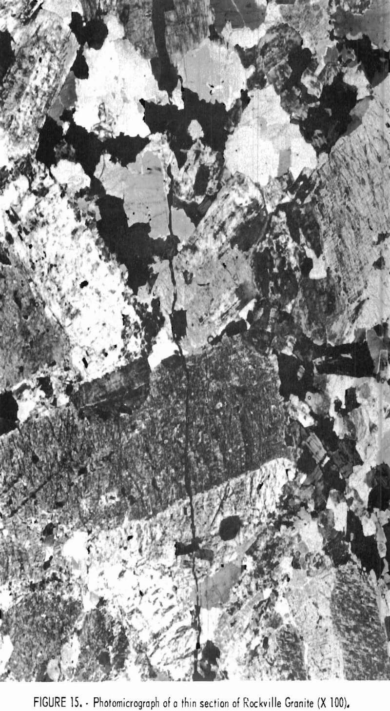 how to test rock photomicrographs of thin section