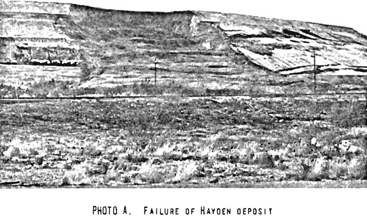 mill tailings disposal failure of hayden deposit