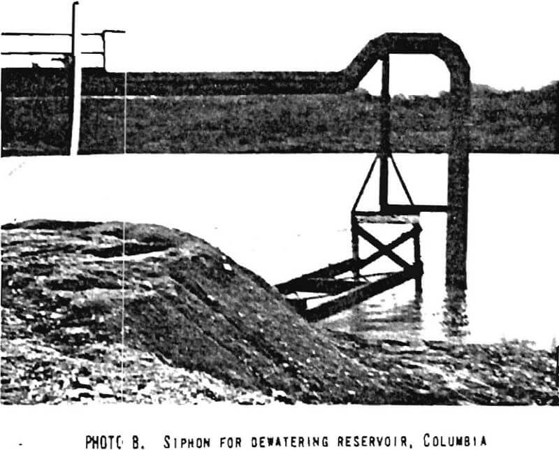 mill tailings siphon