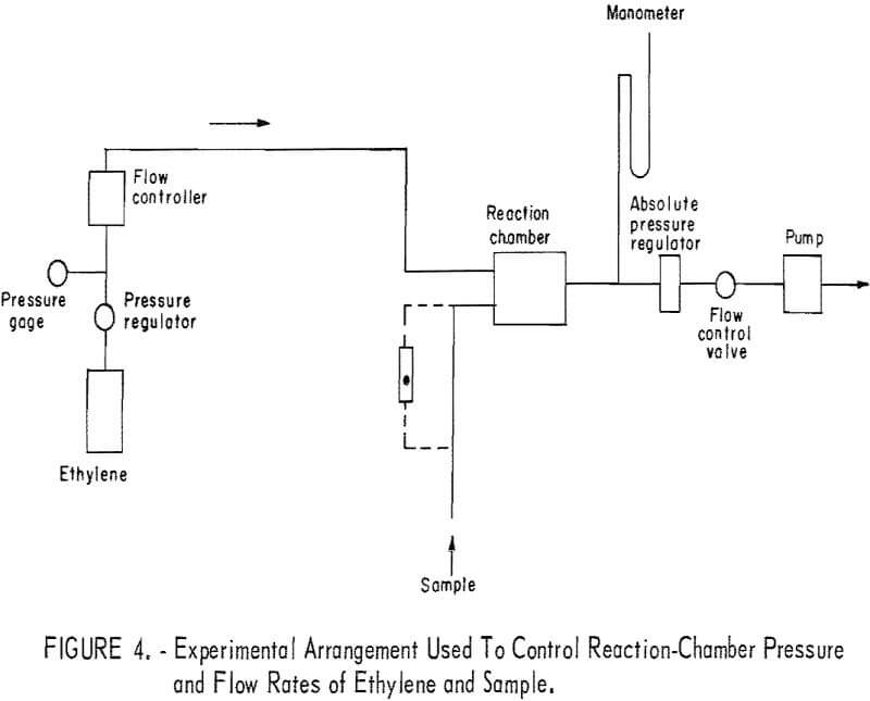 chemiluminescence detector experimental arrangement