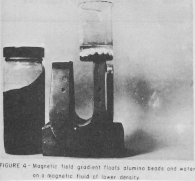 magneto-gravimetric-separation floats