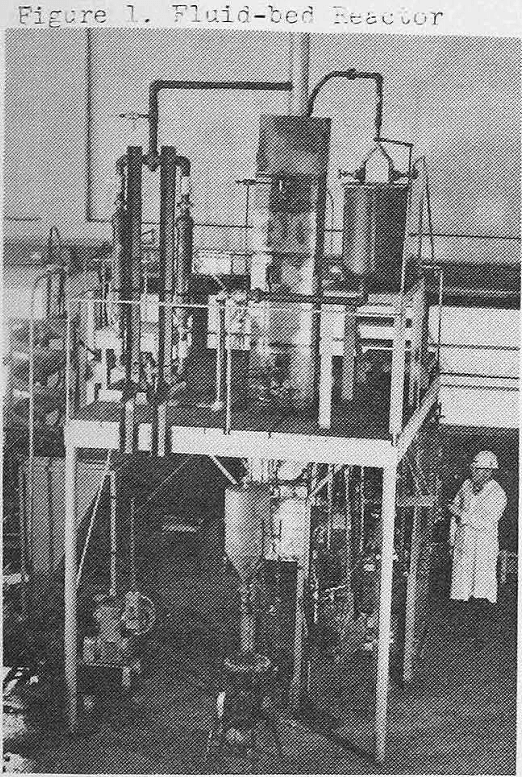 extraction-of-copper fluid bed reactor