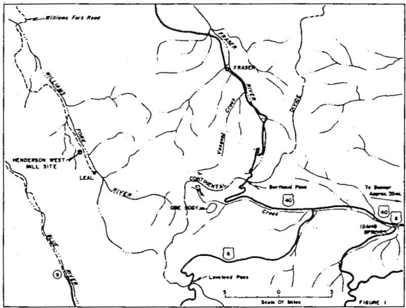 tailing and mill process water system map